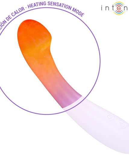 Intense – Becky Vibrator 19 cm beheizbar 7 Vibrationen Lila