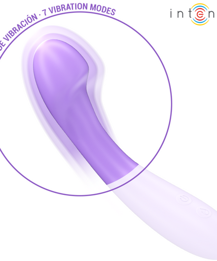 Intense – Becky Vibrator 19 cm beheizbar 7 Vibrationen Lila
