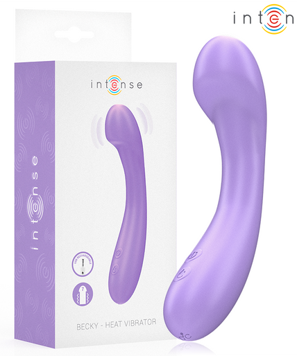 Intense – Becky Vibrator 19 cm beheizbar 7 Vibrationen Lila