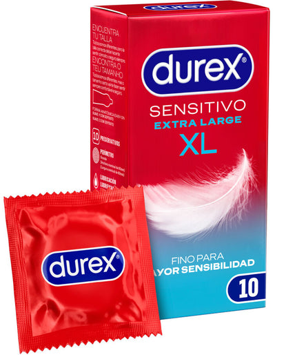 Durex – Sensitive XL Condoms Extra Largue 10 Units