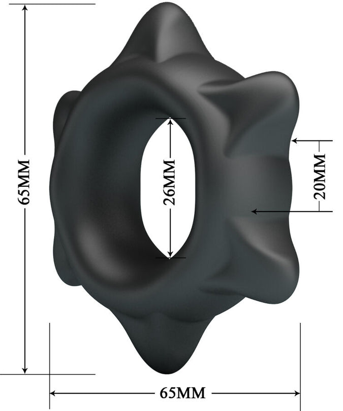 Crazy Bull – Ethaniel siliconen ring model 11