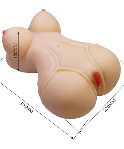 Crazy Bull – Diana Realistischer weiblicher Torso mit Vagina und Anal, 5 kg