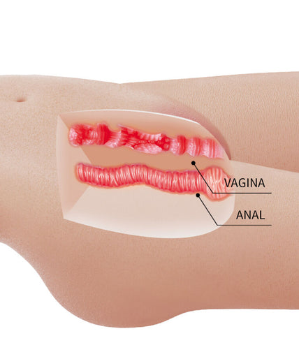 Crazy Bull – Mia Realistischer weiblicher Torso mit Vagina und Anal, 8,5 kg