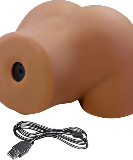 Crazy Bull – Geriann realistischer weiblicher Vibrator für den Po mit Sauger und Sound, 5,5 kg