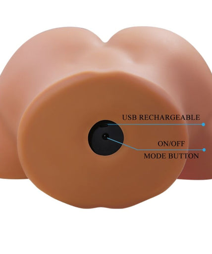 Crazy Bull – Ilana Realistischer weiblicher Vibrator und Sauger mit Sound 6,8 kg