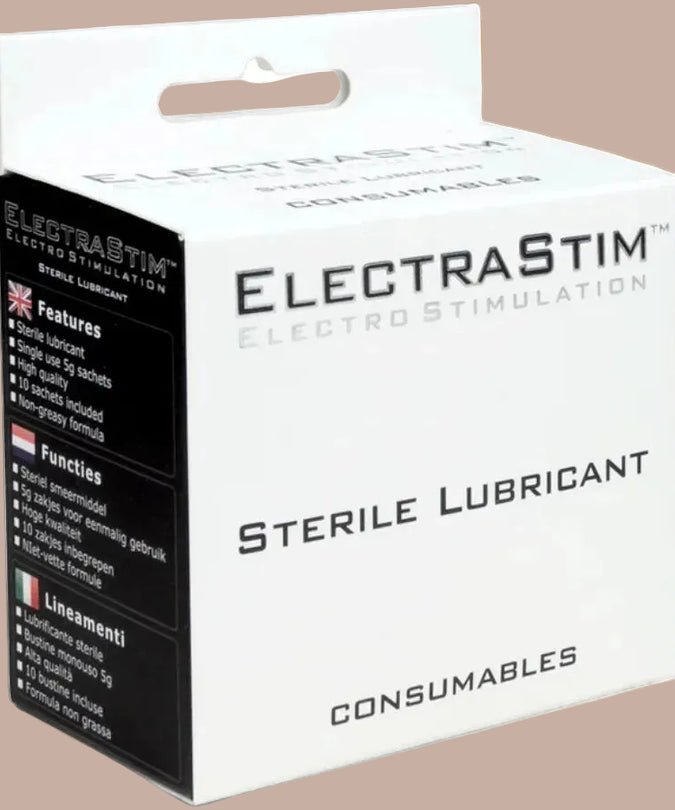 ElectraStim – Steriele Glijmiddel 10 Eenheden