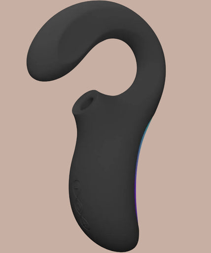 LELO – ENIGMA WAVE Dreifacher Vibrations-Massager – Schwarz