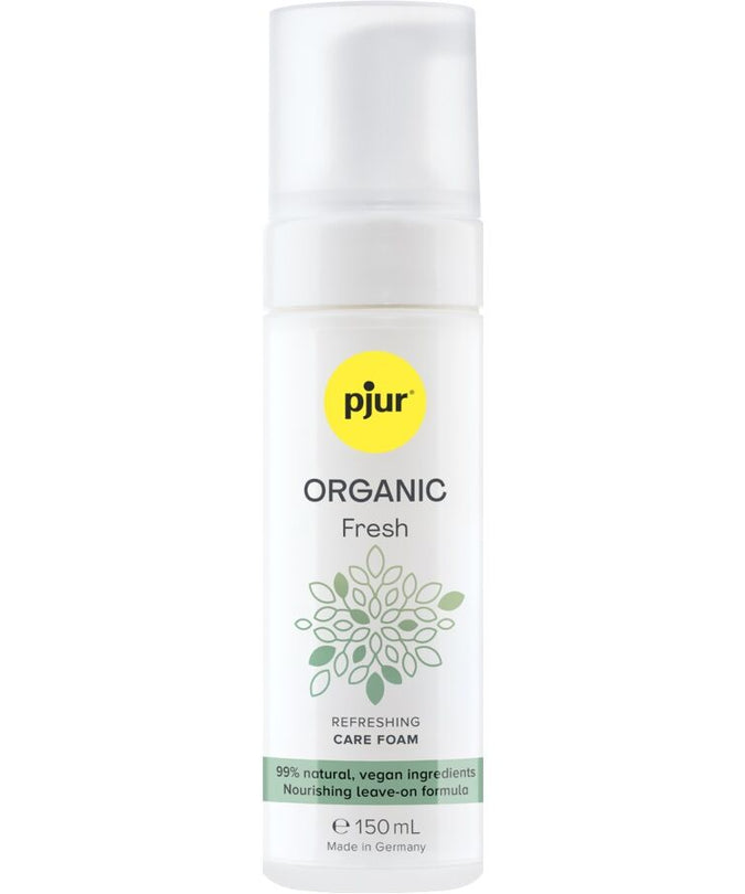 Pjur – Organic Fresh Erfrischender Schaum Vegan Leave-On 150 Ml