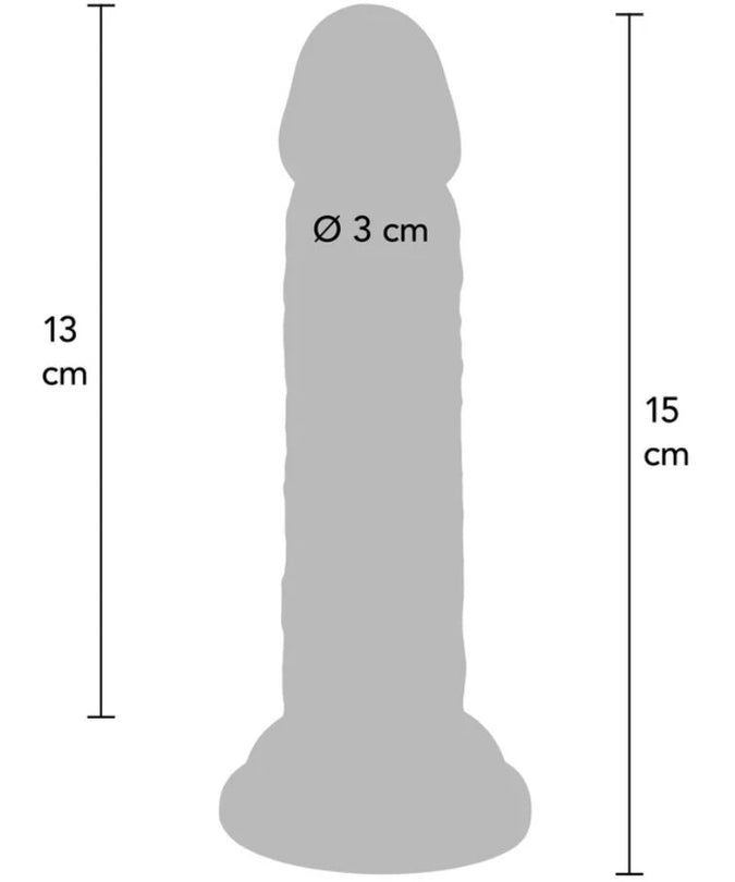 Pleasurements – Get Real – Deluxe Realistischer Penis 15 Cm