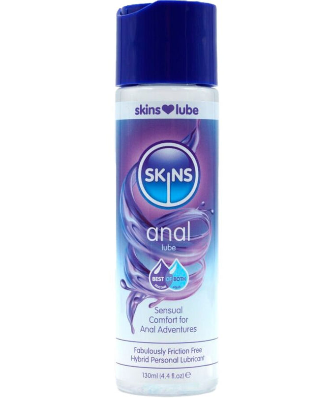 Skins – Anaal Hybride Water- & Siliconen – Gebaseerd Glijmiddel 130 Ml