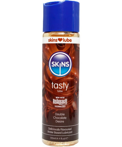 Skins – Tasty Water – Based Lubricant Double Chocolate 130 Ml
