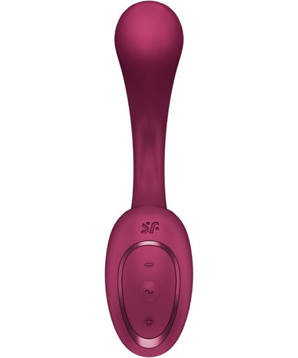 Pleasurements – Satisfyer – G For Goddess 2 Rabbit Vibrator Bordeaux