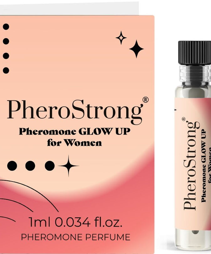 Pherostrong – Glow Up Pheromon-Parfüm für Frauen 1 ml 
