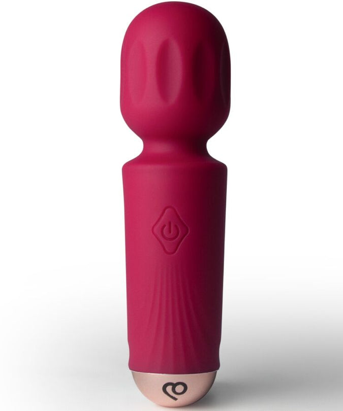 Rocks – Off – Mini Wiederaufladbarer Vibrator mit 16 Funktionen, Azalea Red 