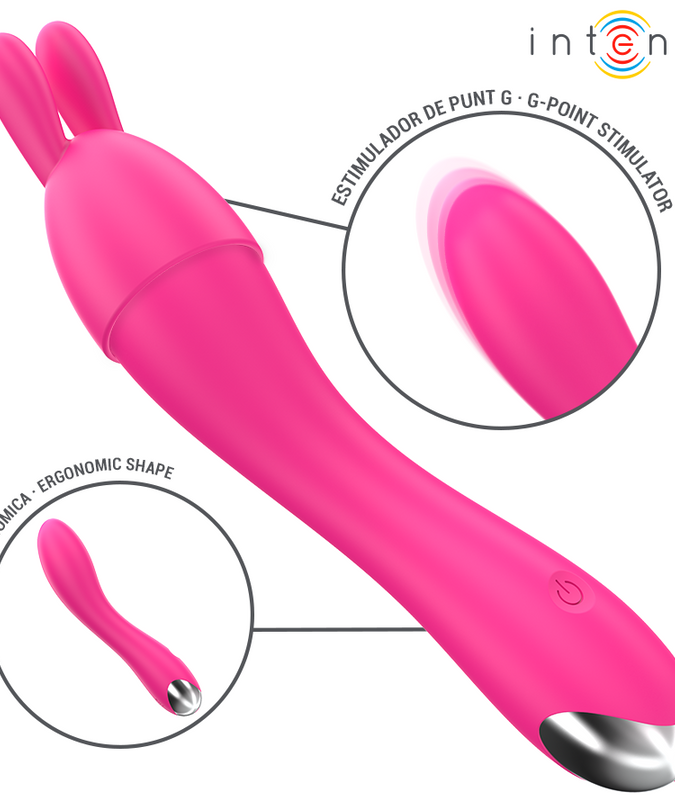 Intense – Cher Vibrator With 20 Patterns And Interchangeable Heads