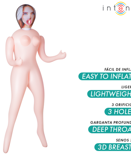 Intense Dolls – Nicole Inflatable Doll With Three Orifices