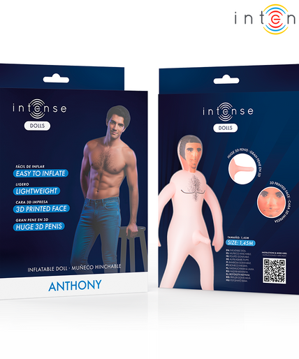 Intense Dolls – Anthony Inflatable Doll With 3d Penis