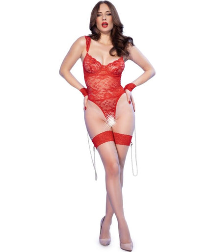 Chilirose – Cr 4881 Roter Body ohne Schritt L