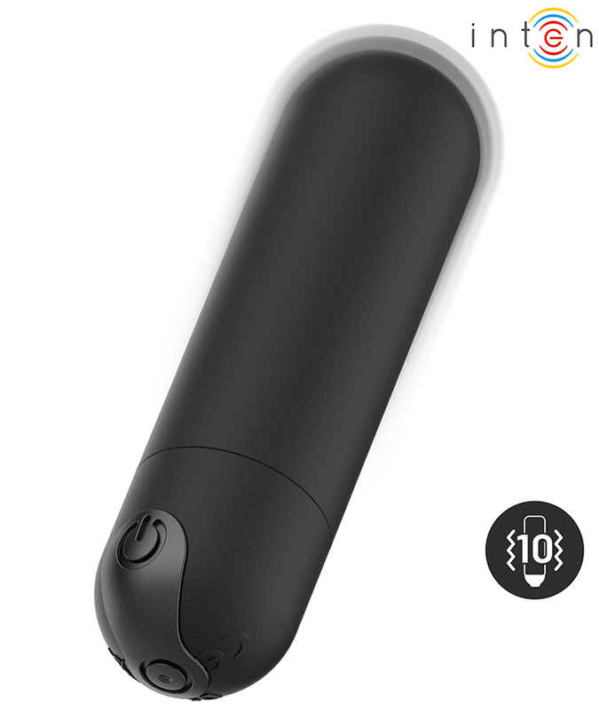 Intense – Karen Mini Wiederaufladbarer Vibrationsbullet Schwarz