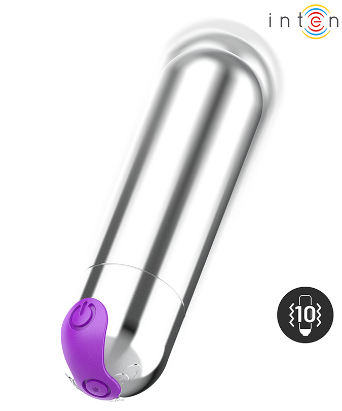 Intense – Karen Mini Wiederaufladbarer Vibrationsbullet Silber 