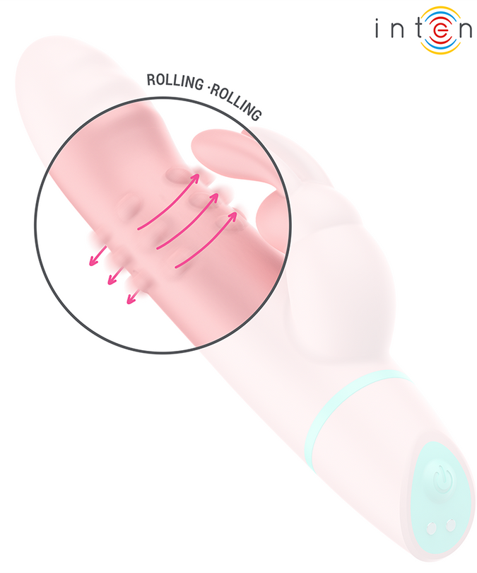 Pleasurements – Intensiv – Alvin Rabbit Stimulator mit rollender und oszillierender Vibration