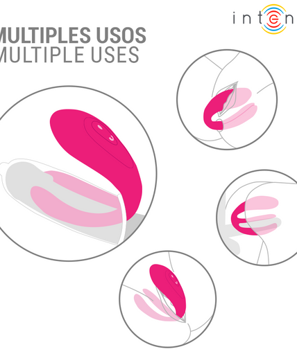 Intense – Julia Doppelvibrator mit Klemmenstimulator und Fernbedienung