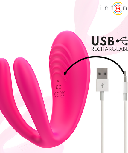 Intense – Julia Doppelvibrator mit Klemmenstimulator und Fernbedienung