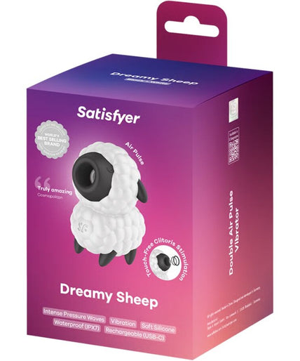 Satisfyer – Dreamy Sheep Vibrator & Luftimpuls-Stimulator 