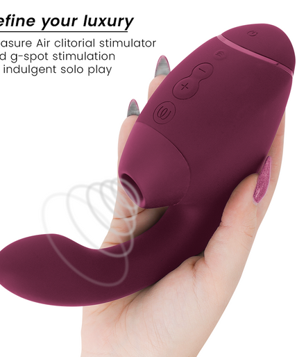 Womanizer – Duo Next Dual Klitoral- & G-Punkt-Stimulator Staubiges Pink 