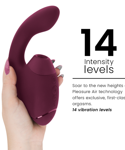 Womanizer – Duo Next Dual Klitoral- & G-Punkt-Stimulator Staubiges Pink 