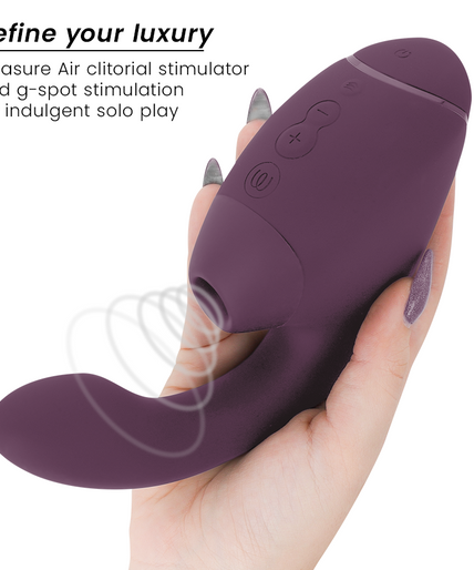 Womanizer – Duo Next Dual Klitoral- & G-Punkt-Stimulator Dunkellila 