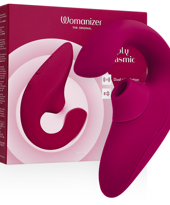 Womanizer – Blend Rabbit Vibrator Stimulator Vibrant Pink