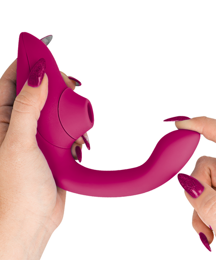 Womanizer – Blend Rabbit Vibrator Stimulator Lebhaftes Pink 