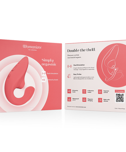 Womanizer – Blend Rabbit Vibrator Stimulator Lebhaftes Rosa 