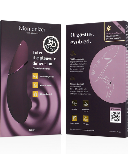 Womanizer – Next Klitorisstimulator Dunkellila 