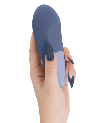 Womanizer – Vibe Lay-On Leiser Vibrator Dunkelblau 