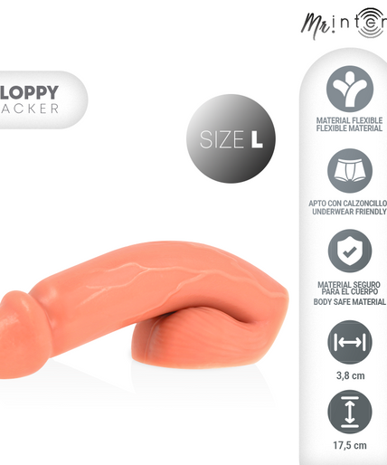 Mr Intense – Floppy Größe L Realistischer Packer 