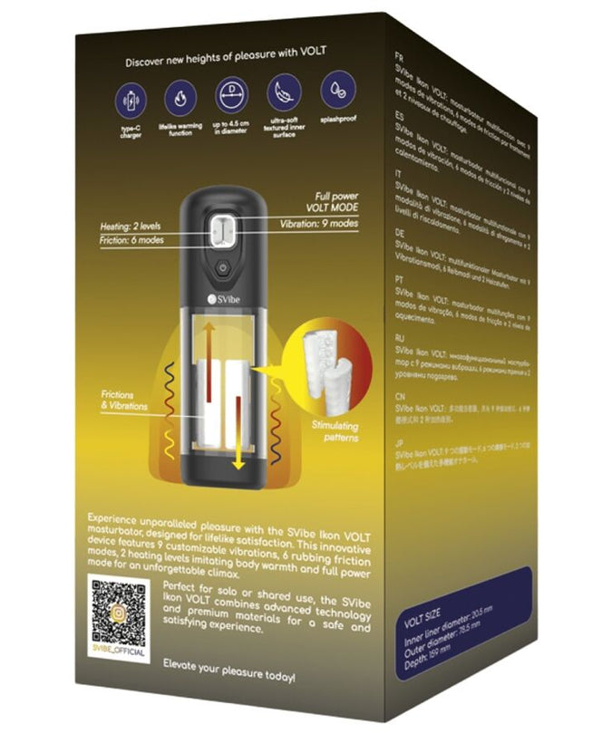 Snail Vibe – Ikon Volt Heat And Friction Effect Masturbator