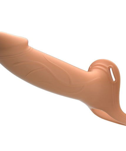 Pretty Love – Landon Light – Hautfarbener Vibrations-Strap-On