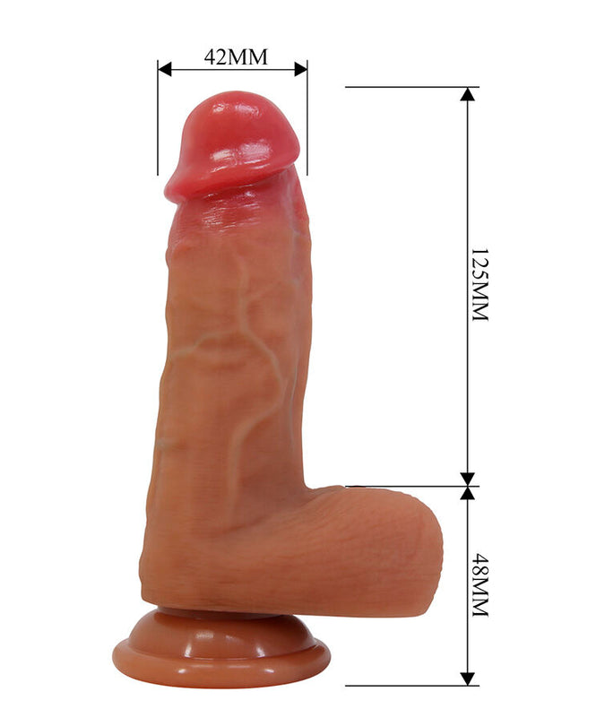 Pretty Love – Curtis Realistischer Dildo mit Saugnapf 17,3 cm – Ø – 4,2 cm