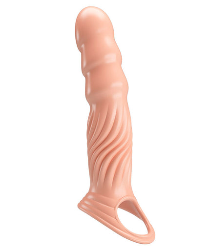 Pretty Love – Strukturierte Penis-Hülle mit Verlängerungen