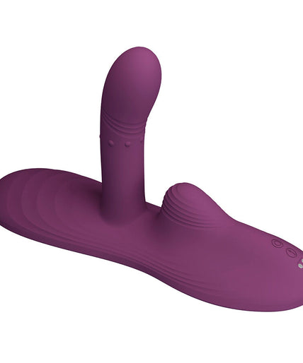 Pretty Love – Luka Sit-Down Vibrator mit Wärmeeffekt und Fernbedienung