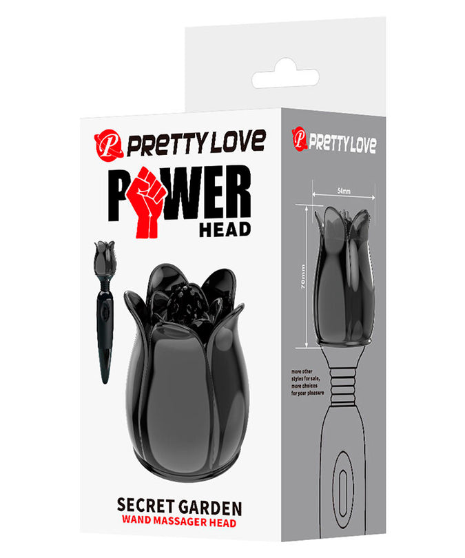Pretty Love – Secret Garden Zwarte Massagekop