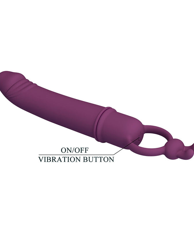 Pretty Love – Cora Vibrator in Penisform mit Widerstandsring
