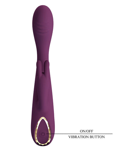 Pleasurements – Pretty Love – Emma Rabbit Vibrator mit Stimulator Lila