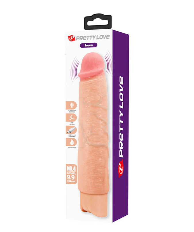 Pretty Love – Soren Flexibler realistischer Vibrator