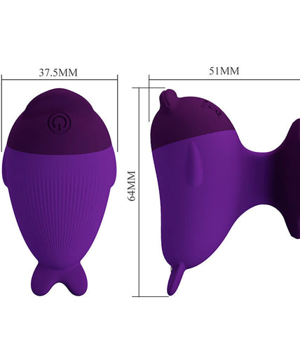 Pretty Love – Dolphin Mini Vibrator mit Clip