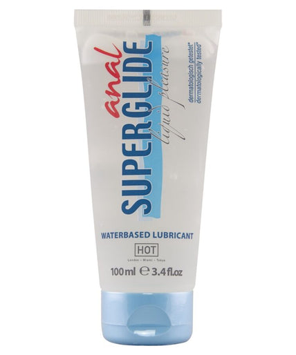 Hot – Anal Superglide Liquid Pleasure wasserbasiertes Gleitmittel 100 ml
