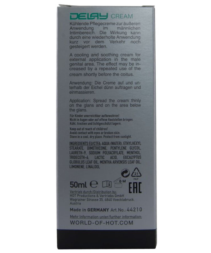 Hot – Verzögerungscreme 50 ml