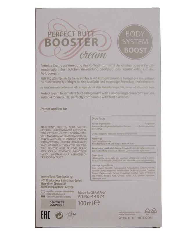 Hot – XXL Booty Booster Cream 100 Ml